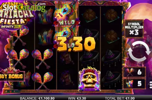 Скрин5. Money Mariachi Fiesta Infinity Reels слот