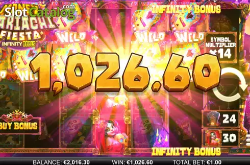 Скрин7. Money Mariachi Fiesta Infinity Reels слот