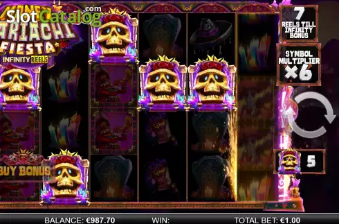 Скрин9. Money Mariachi Fiesta Infinity Reels слот
