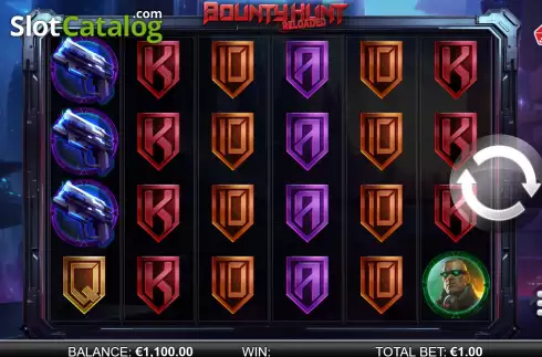 Скрин3. Bounty Hunt Reloaded слот