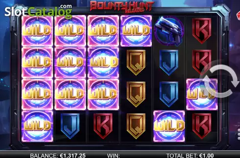 Скрин5. Bounty Hunt Reloaded слот