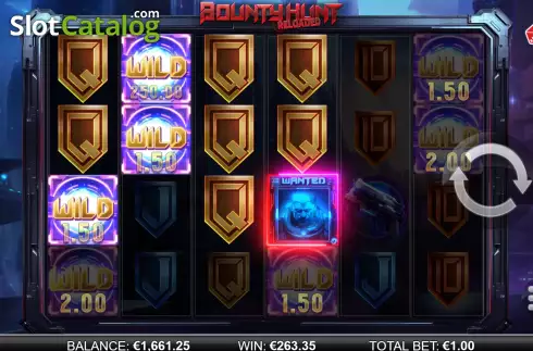 Скрин9. Bounty Hunt Reloaded слот