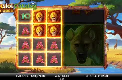 Скрин3. Lions GigaBlox слот