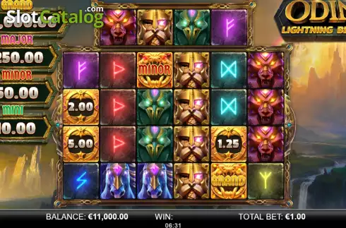 Скрин2. Odin Lightning Blitz слот