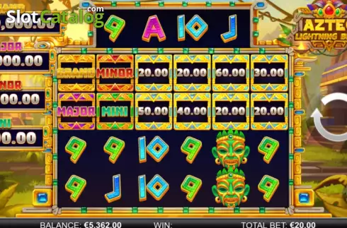 Скрин2. Aztec Lightning Blitz слот