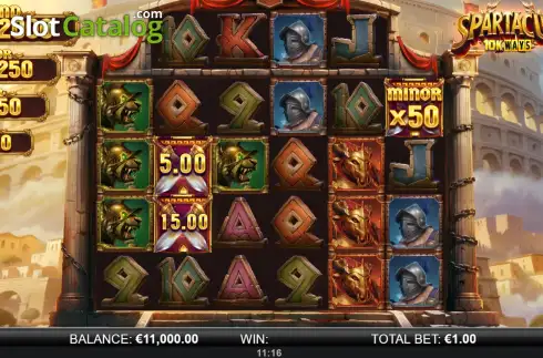 Скрин2. Spartacus 10K Ways слот
