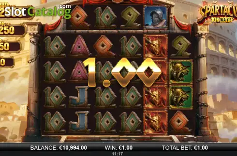 Скрин3. Spartacus 10K Ways слот