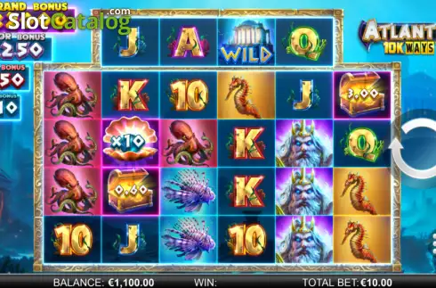 Скрин2. Atlantis 10K Ways слот