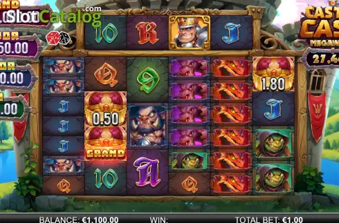Скрин2. Castle Cash Megaways слот