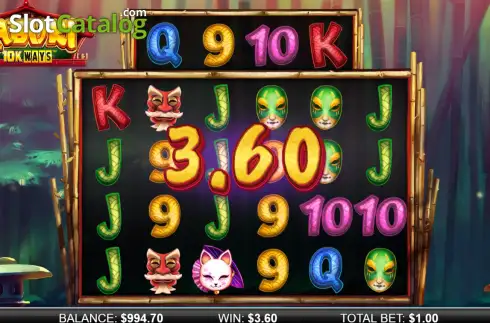 Скрин3. Kabuki 10k Ways слот