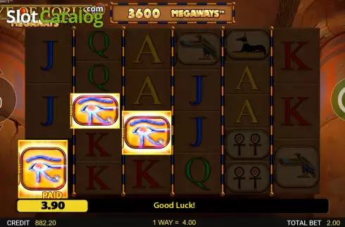Скрин6. Eye of Horus Megaways слот