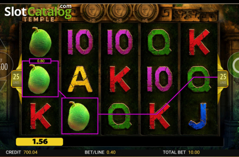 Скрин3. Kongs Temple слот