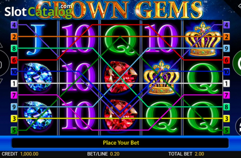 Скрин2. Crown Gems слот