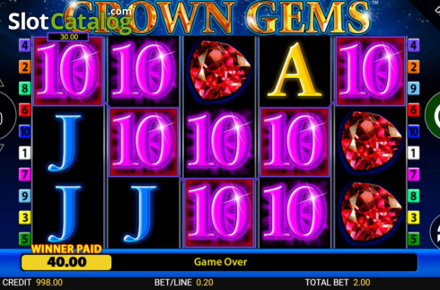 Скрин6. Crown Gems слот