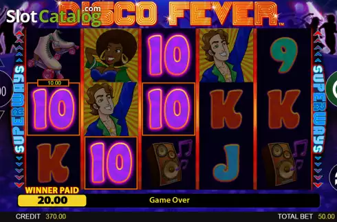 Скрин3. Disco Fever (Reel Time Gaming) слот