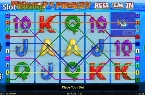 Скрин3. Fishin’ Frenzy Reel ’Em In слот