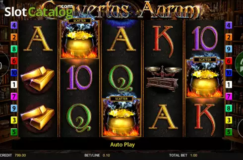 Скрин5. Convertus Aurum слот