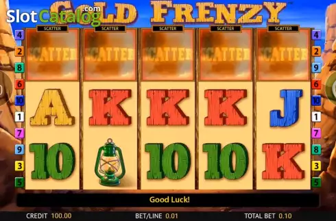 Скрин4. Gold Frenzy слот