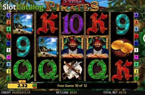 Скрин2. 7 Seas Pirates слот