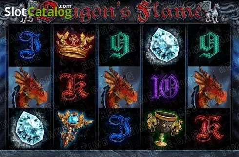 Скрин3. Dragon's Flame слот