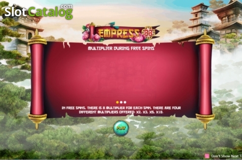 Скрин2. Empress88 слот