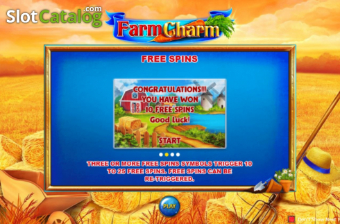 Скрин2. Farm Charm слот