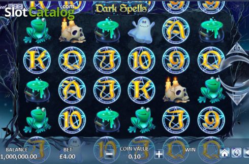 Скрин2. Dark Spells слот