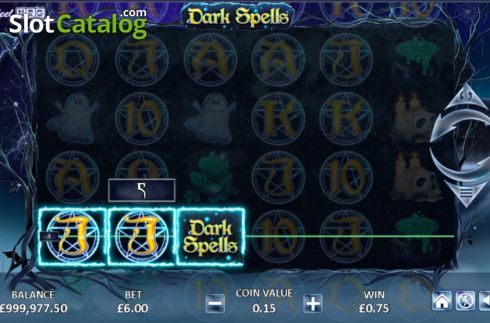Скрин4. Dark Spells слот