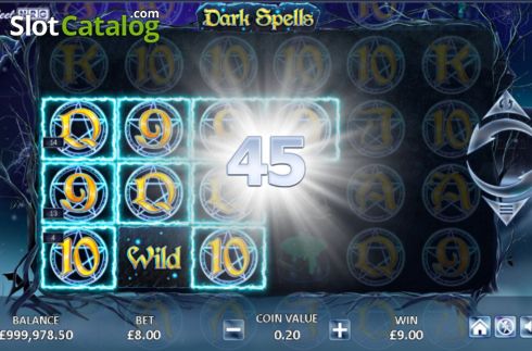 Скрин5. Dark Spells слот