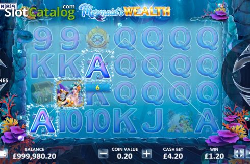 Скрин3. Mermaid’s Wealth слот