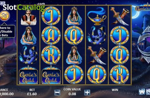 Скрин2. Genie’s Gold слот