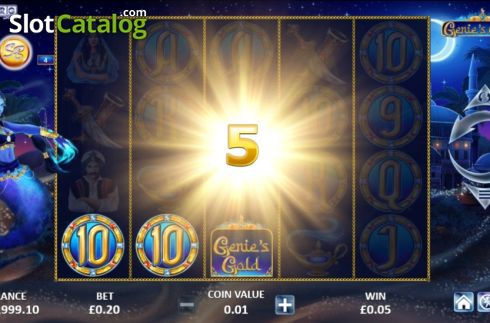 Скрин4. Genie’s Gold слот