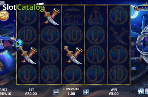 Скрин5. Genie’s Gold слот