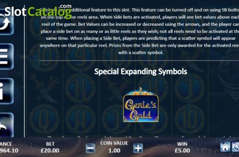 Скрин8. Genie’s Gold слот