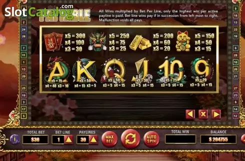 Скрин6. Goddess of Asia слот