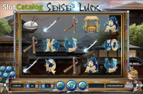 Скрин2. Sensei's Luck слот