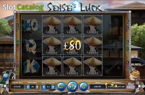 Скрин9. Sensei's Luck слот