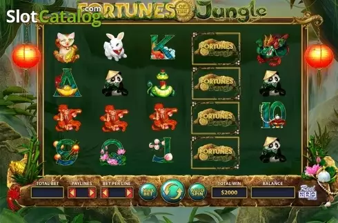 Скрин3. Fortunes of the Jungle слот