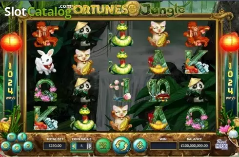 Скрин4. Fortunes of the Jungle слот