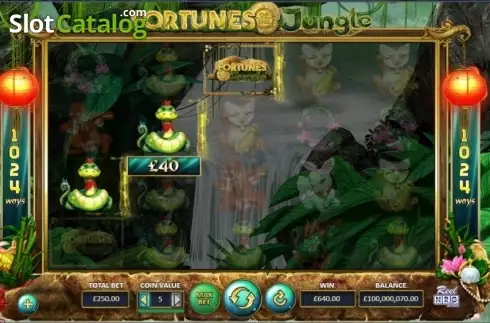 Скрин5. Fortunes of the Jungle слот