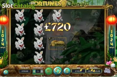 Скрин6. Fortunes of the Jungle слот