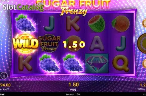 Скрин3. Sugar Fruit Frenzy слот