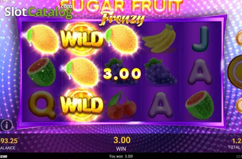 Скрин4. Sugar Fruit Frenzy слот
