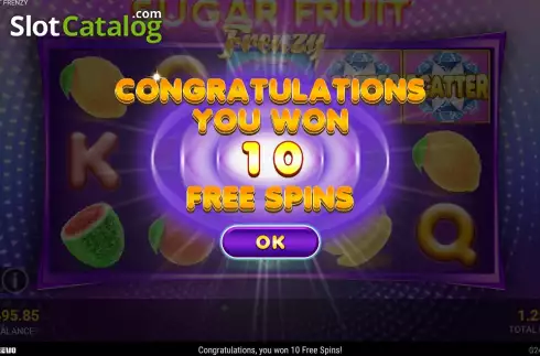 Скрин5. Sugar Fruit Frenzy слот