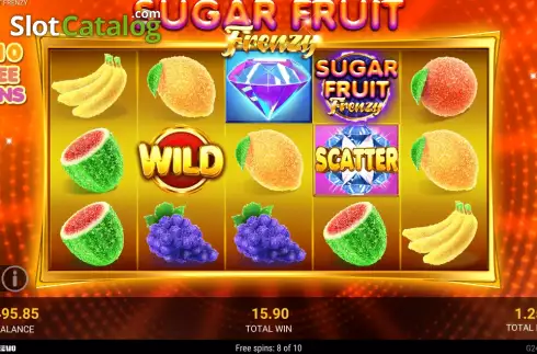 Скрин7. Sugar Fruit Frenzy слот