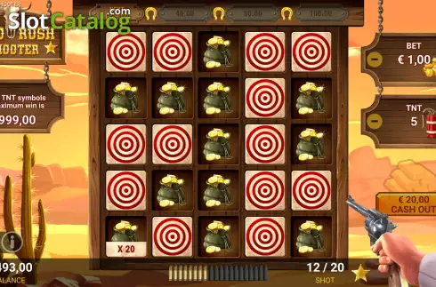 Скрин8. Gold Rush Shooter слот