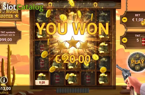 Скрин9. Gold Rush Shooter слот