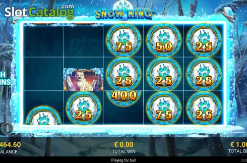 Скрин6. Snow King слот
