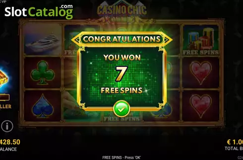 Скрин5. Casino Chic VIP слот