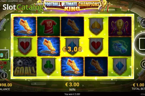 Скрин3. Football Ultimate Champions King слот